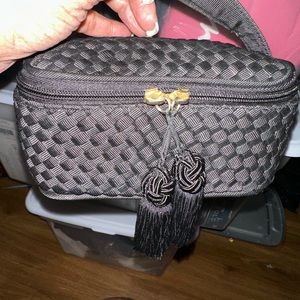 Weaved Pill Box Purse